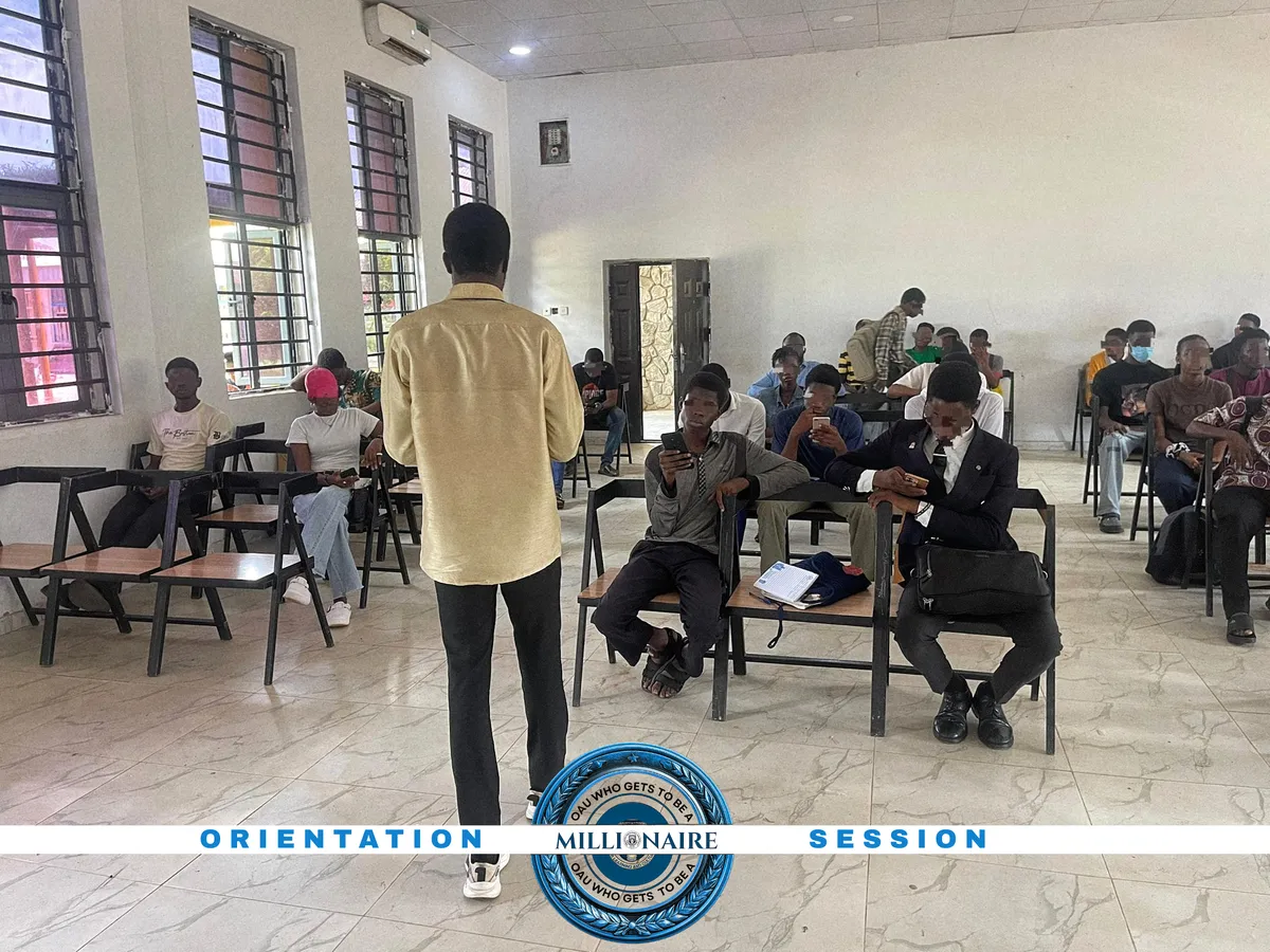 Applicant orientation session