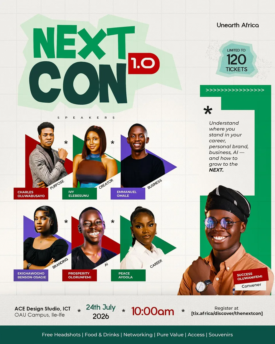 Next Con 1.0 flyer